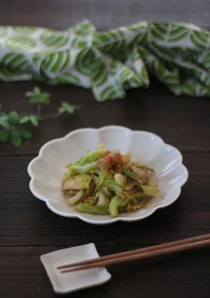 きゃべつと油揚げの煮物-レシピのメイン写真