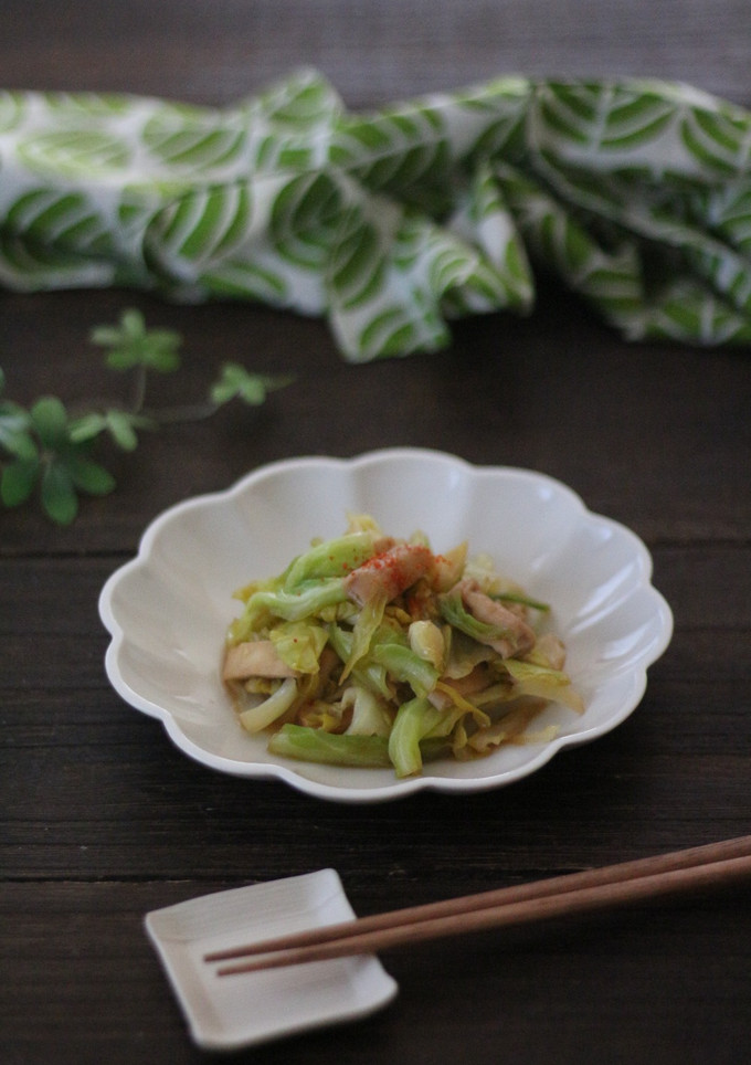 きゃべつと油揚げの煮物-レシピのメイン写真