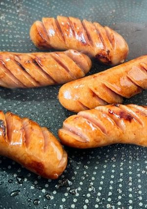 ウィンナー炒め(ごま油焦がし醤油)-レシピのメイン写真
