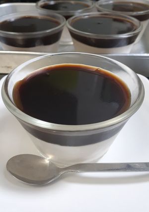 簡単カフェオレムース♡コーヒーゼリーのせ-レシピのメイン写真