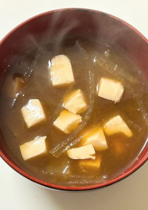 豆腐と大根のお味噌汁-レシピのメイン写真