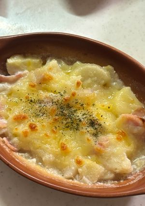 ☆レンジで簡単☆長芋グラタン☆時短-レシピのメイン写真