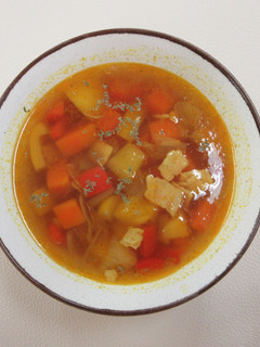 たっぷり野菜のカレー風味スープ-レシピのメイン写真