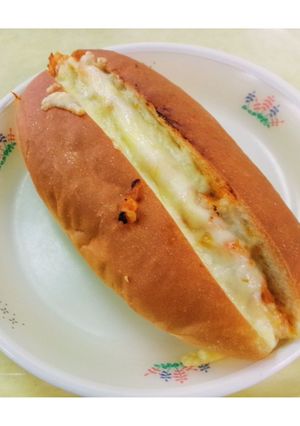 簡単給食　ビーンズチーズドック-レシピのメイン写真