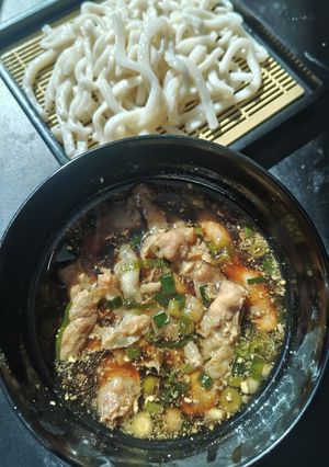 武蔵野肉汁うどん♪豚肉の旨みがすごい-レシピのメイン写真