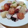 タコとじゃがいもとミニトマトのイタリアン