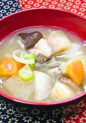 小麦アレルギー対応　米粉のっぺい汁-レシピのメイン写真