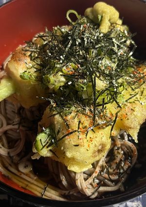 ちくキュウ天ぶっかけそば-レシピのメイン写真