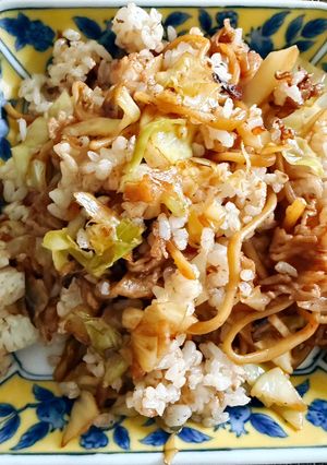 しゃぶしゃぶ豚脂で作るそばメシ😻-レシピのメイン写真