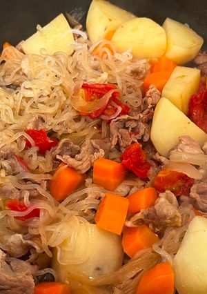 トマト肉じゃが-レシピのメイン写真