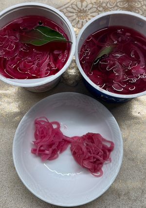 スライス赤玉根のピクルス(酢漬け)-レシピのメイン写真