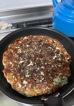 チーズとネギと豆腐のふわふわ焼き-レシピのメイン写真