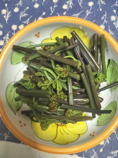 わらびのおひたし-レシピのメイン写真
