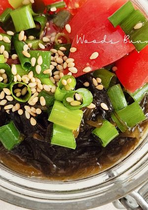 [中華風]トマトともずくの副-レシピのメイン写真