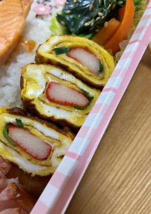 お弁当にカニ玉風卵焼き-レシピのメイン写真
