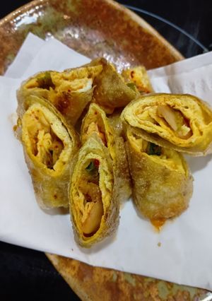 キムチ卵の揚げ焼き♪-レシピのメイン写真