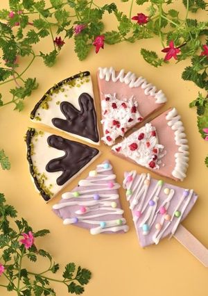 小さなチーズケーキで簡単アイスバー-レシピのメイン写真