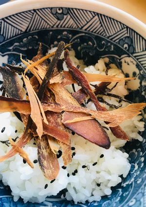 毎日のしろごはん●シンプル削り節ごはん-レシピのメイン写真