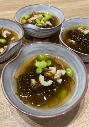 もずく酢　ちくわ枝豆入り-レシピのメイン写真