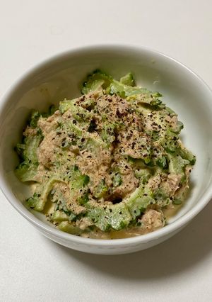 ゴーヤとツナのおつまみサラダ-レシピのメイン写真