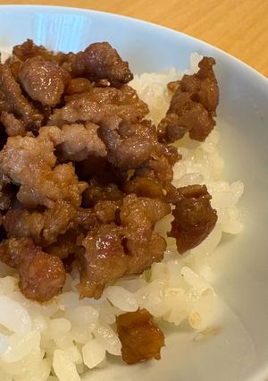 焼くだけ！カンタン豚そぼろ丼-レシピのメイン写真