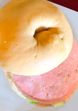2分でぱぱっとベーグルサンド-レシピのメイン写真