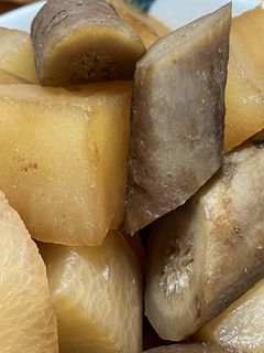 ゴボウと大根の煮物-レシピのメイン写真