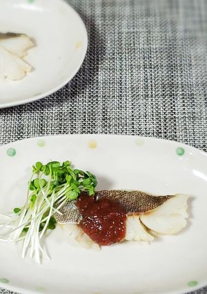 🤍鱈の塩こうじ焼き〜山海ぶしトッピング-レシピのメイン写真
