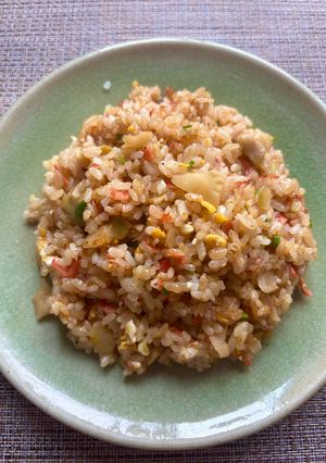 搾菜と干し海老の炒飯-レシピのメイン写真