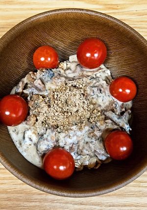 いわし蒲焼缶のダイエット飯！-レシピのメイン写真