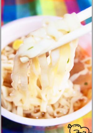 ただただほっとけ！赤いきつねの煮込み風-レシピのメイン写真