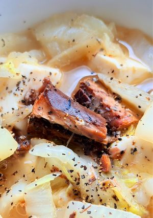 大根たっぷり 鯖味噌ダイエット鍋-レシピのメイン写真