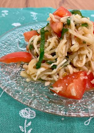 切干大根とトマトのシークワーサー和え-レシピのメイン写真