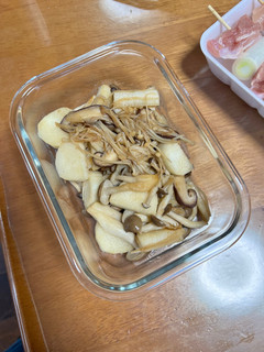 山芋ときのこの炒め物-レシピのメイン写真