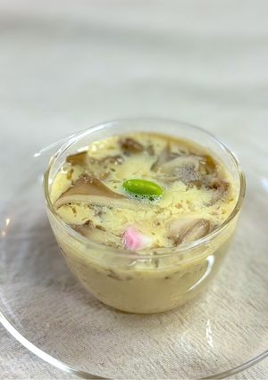 舞茸だけの茶碗蒸し-レシピのメイン写真