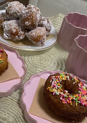 材料4つ!ホットケーキミックスでドーナツ!-レシピのメイン写真