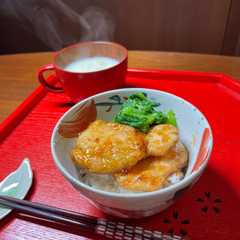 รูปของ 鶏胸肉のテリテリ照り焼き丼
