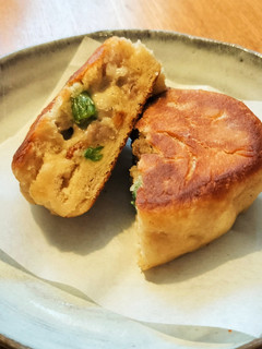 お好み焼き粉で作る『おやき』-レシピのメイン写真