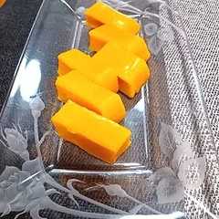 A picture of 米粉で美味しい北海道産かぼちゃでういろう.