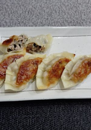 新玉ねぎ入りニラぎょうざ-レシピのメイン写真