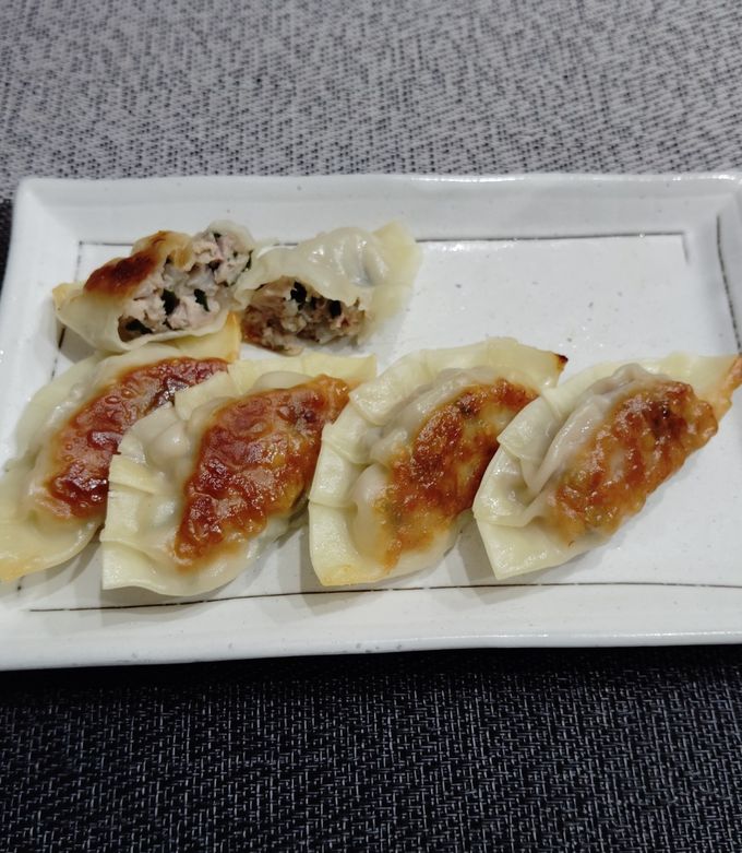 新玉ねぎ入りニラ餃子-レシピのメイン写真