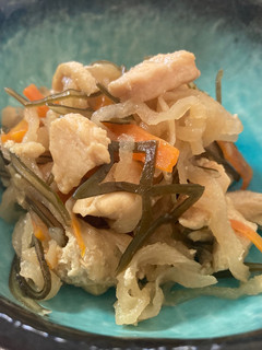 切り干し大根の煮物(ささみと揚げ玉入り)-レシピのメイン写真