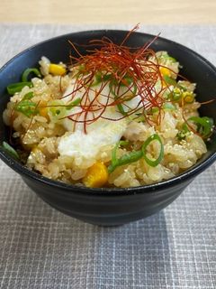 味噌ラーメンスープ炊き込みご飯-レシピのメイン写真