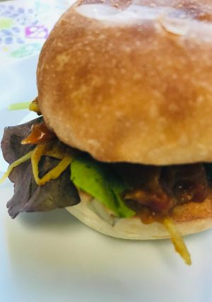 あまったカレーで●バンズでカレーサンド-レシピのメイン写真