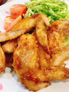 手羽先の甘辛 揚げ焼き-レシピのメイン写真