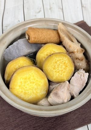 食欲の秋！さつまいもおでん-レシピのメイン写真