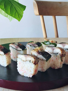 解凍なし冷凍サバで焼き鯖寿司☆おもてなし-レシピのメイン写真