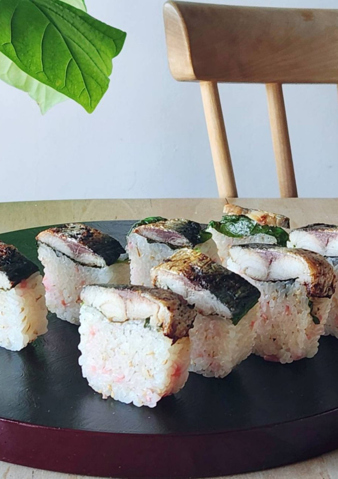 解凍なし冷凍サバで焼き鯖寿司☆おもてなし-レシピのメイン写真