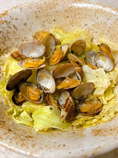 あさりとキャベツのレモンバター醤油蒸し-レシピのメイン写真