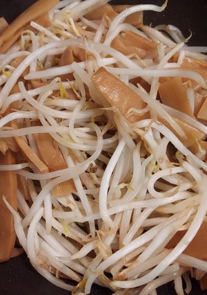 【生活費節約メニュー】もやしとメンマ炒め-レシピのメイン写真